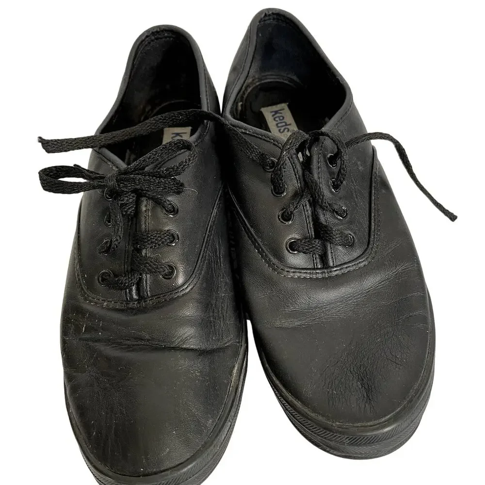 KEDS Original Size 7.5 Women's Sneakers Black see pictures - Picture 1 of 11
